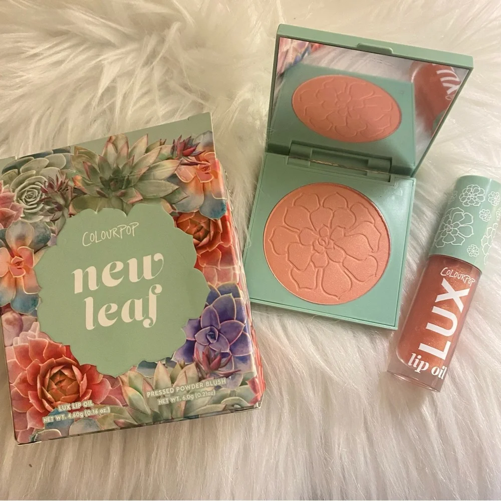 New COLOURPOP blush and Lip oil